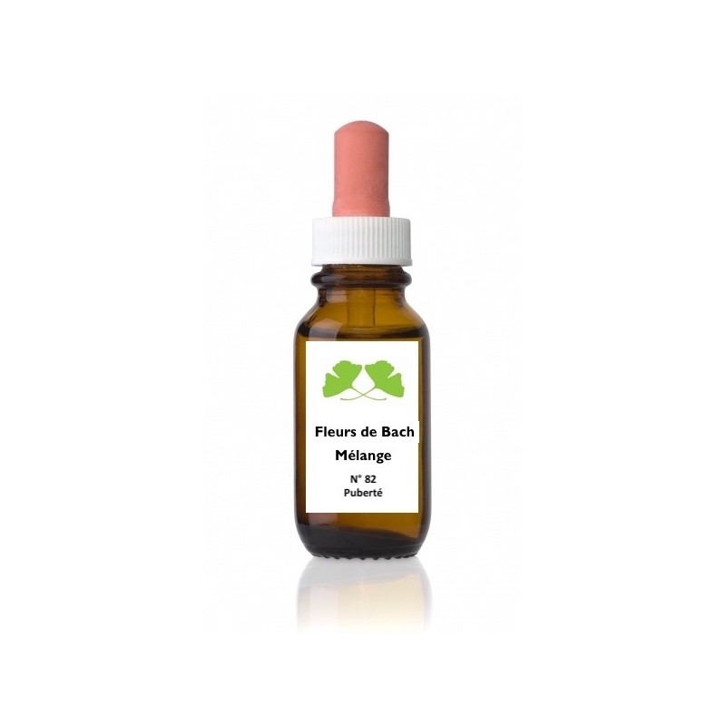 Fleurs de Bach N° 82 pour la Puberté mélange Bio