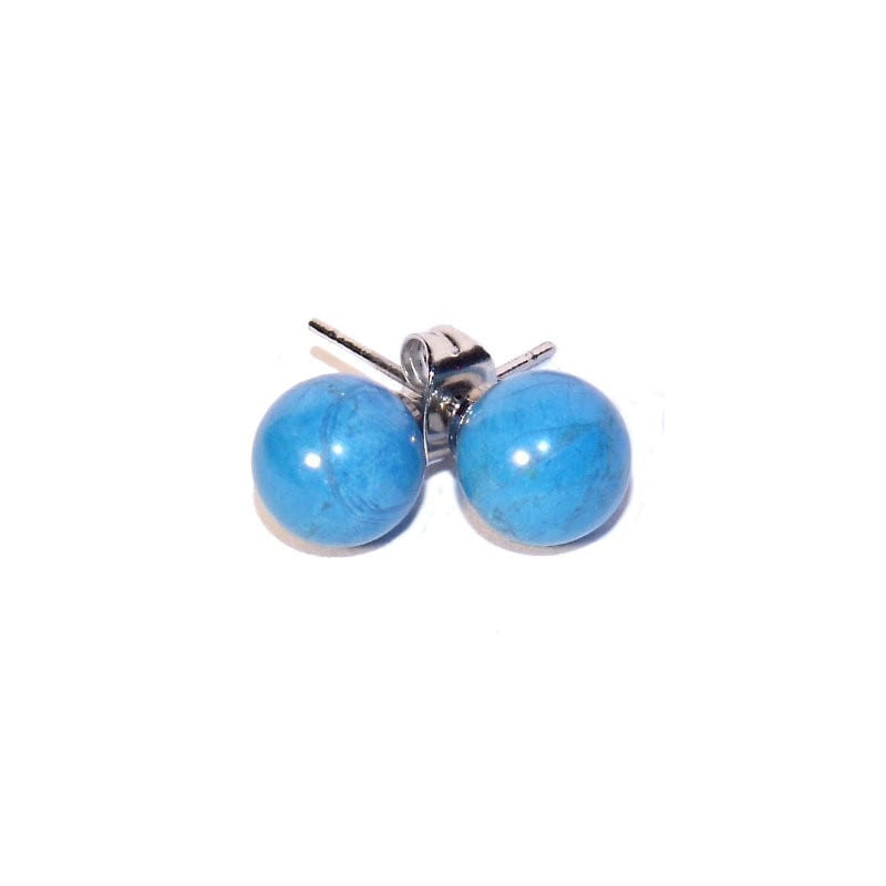 BOUCLE D OREILLE PERLE Turquoise NIA