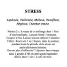 STRESS Mélange de 6 plantes Tisanes 100 gr