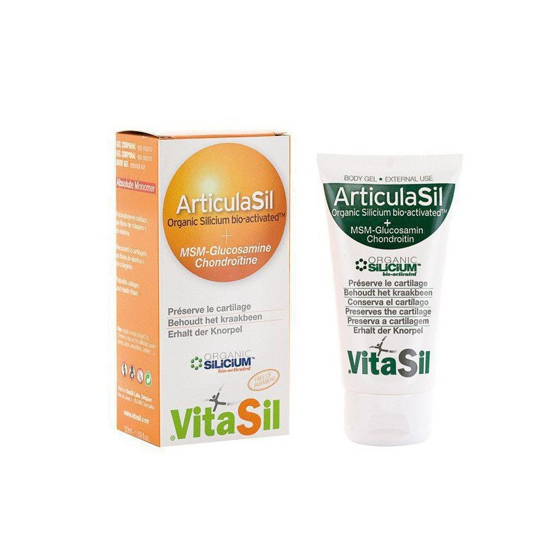  ARTICULASIL + MSN GLUCOSAMINE CHONDROÏTINE - 50ML - VITASIL ARTICULASIL + MSN GLUCOSAMINE CHONDROÏTINE - 50ML - VITASIL