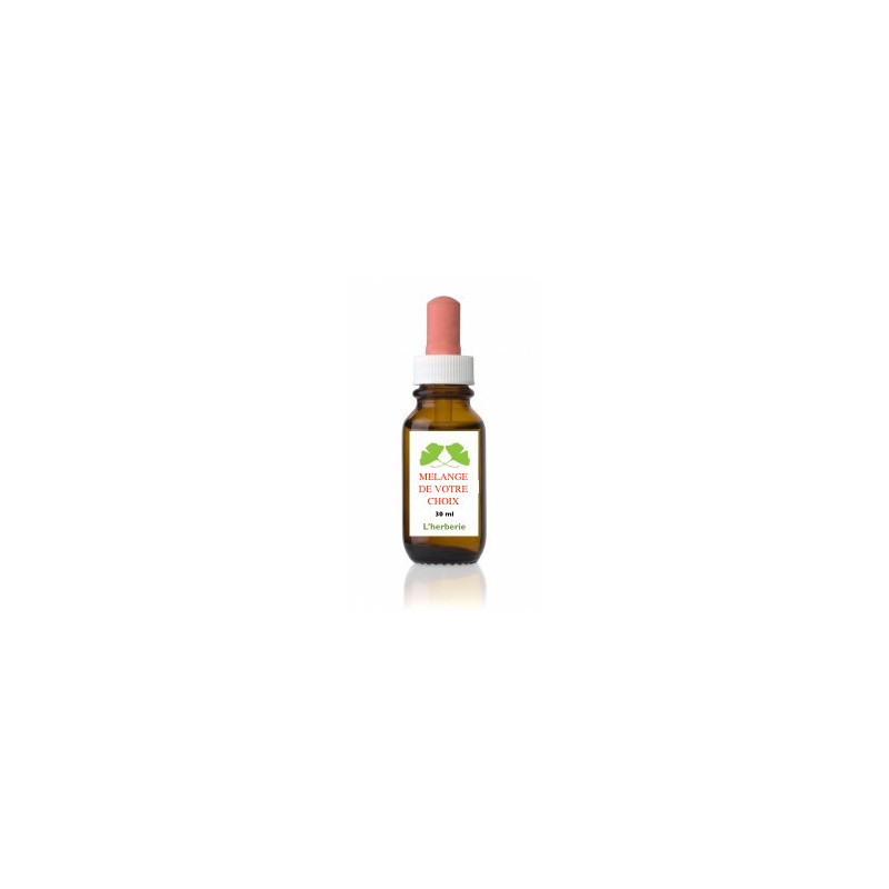 Mélange personnel – Élixirs floraux (Fleurs de Bach, Deva, Californien, L’Herberie)