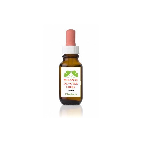 Mélange personnel – Élixirs floraux (Fleurs de Bach, Deva, Californien, L’Herberie)