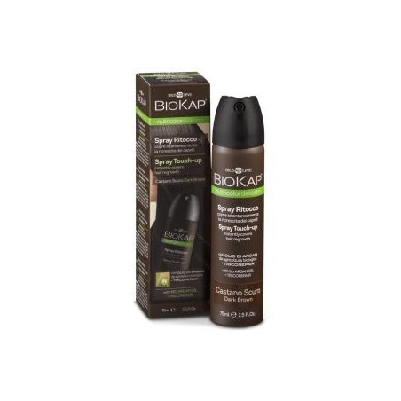 Biokap Spray retouche racines - Châtain foncé, 75 ml
