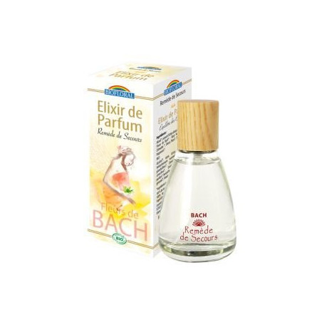 Elixir de parfum aux fleurs de Bach, : Remède de secours BIO, 50 ml de Biofloral SPRAY 50 ML