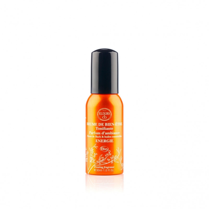 Brumes de bien être aux fleurs de Bach & aux huiles essentielles ENERGIE 100 ml