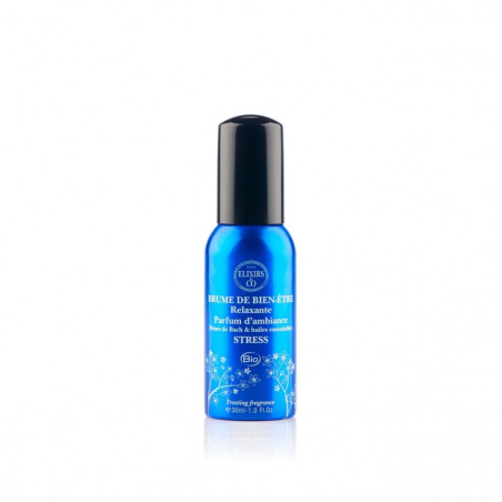 Brumes de bien être aux fleurs de Bach & aux huiles essentielles STRESS 30 ml