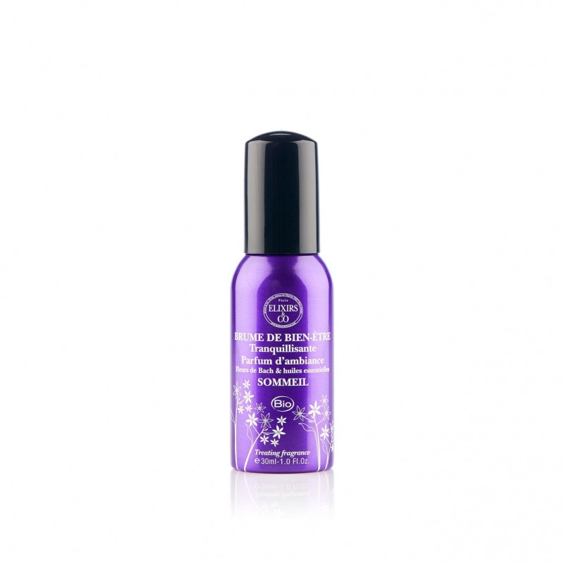 Brumes de bien être aux fleurs de Bach & aux huiles essentielles SOMMEIL 100 ml Brumes de bien être aux fleurs de Bach & aux huiles essentielles SOMMEIL 100 ml