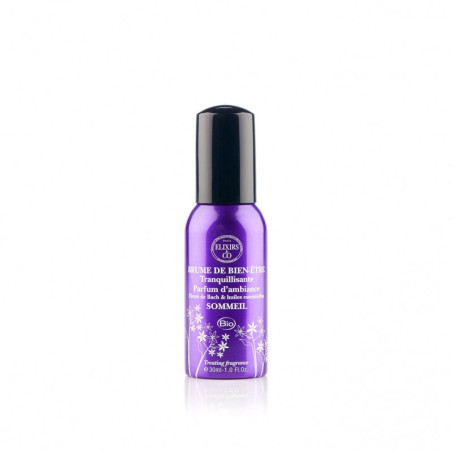 Brumes de bien être aux fleurs de Bach & aux huiles essentielles SOMMEIL 100 ml