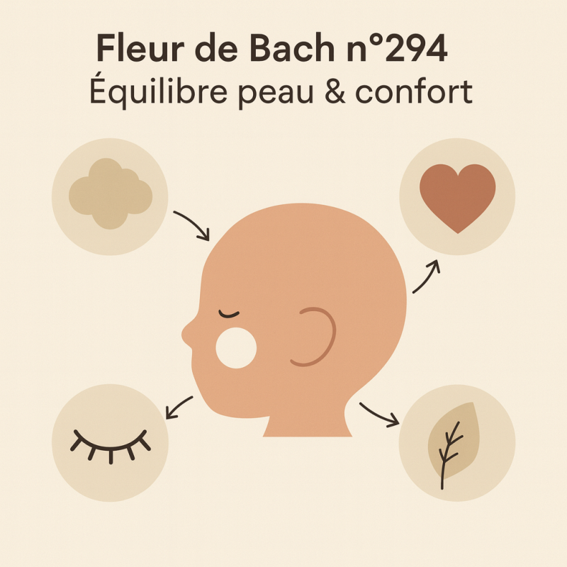 Fleur de Bach n° 294 CROÛTE DE LAIT