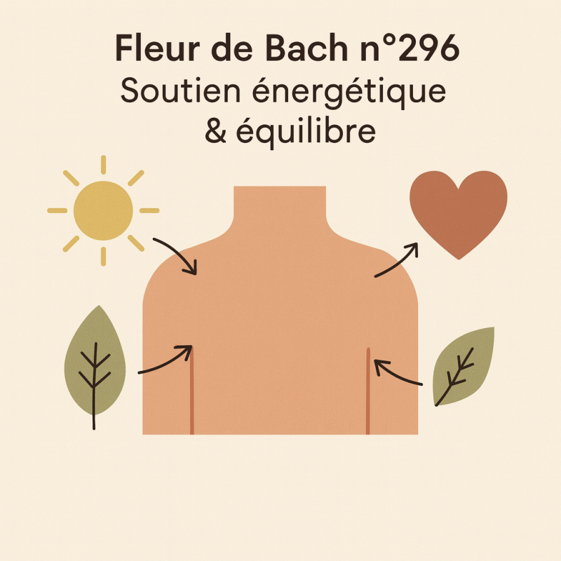 Fleur de Bach n°296 – Soutien énergétique & équilibre (anciennement « Polykystose rénale »)