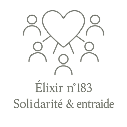 Élixir n°183 – Solidarité & entraide (mélange floral Deva & Biofloral)