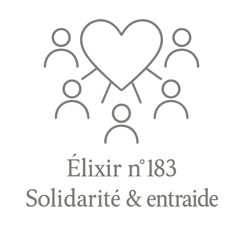 Élixir n°183 – Solidarité & entraide (mélange floral Deva & Biofloral)