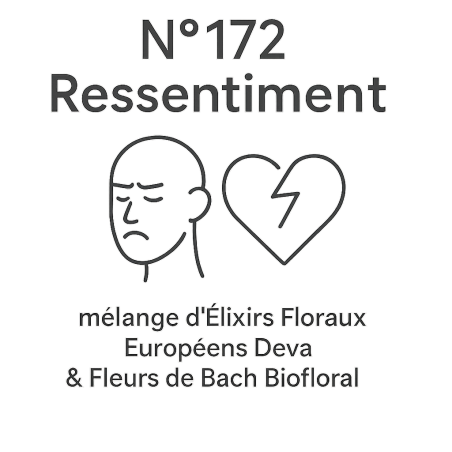 Élixir n°172 – Ressentiment & libération intérieure (mélange floral Deva & Biofloral, anciennement « Ressentiment »)