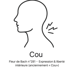 Fleur de Bach n°281 – Expression & liberté intérieure (anciennement « Cou »)