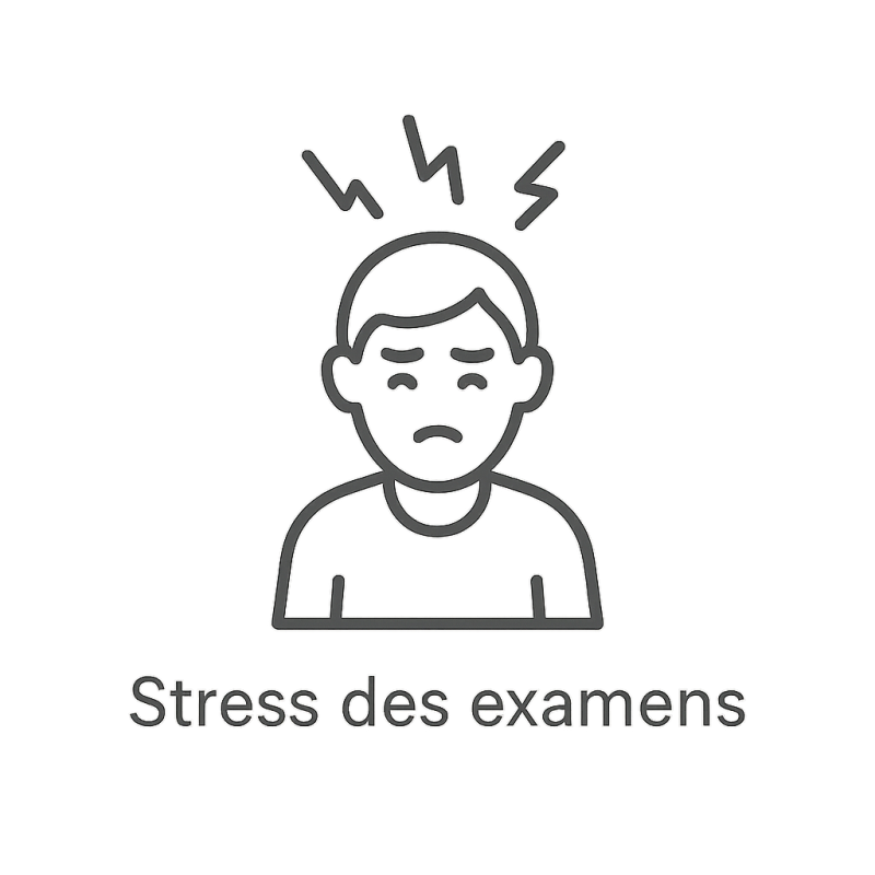 Fleur de Bach n°74 – Stress des examens & confiance en soi  Mélange d’élixirs floraux Biofloral