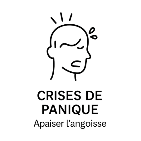 Fleur de Bach n°49 – Crises de panique & angoisse. Mélange avec les élixirs de Biofloral.