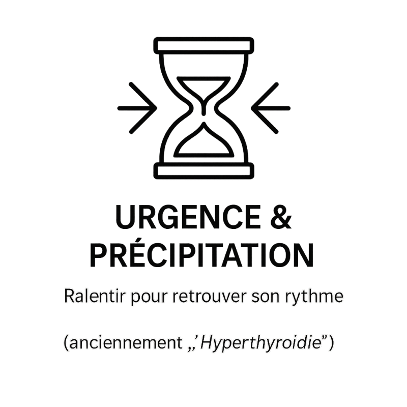 Fleur de Bach n°213 – Urgence & précipitation (anciennement « Hyperthyroïdie »).