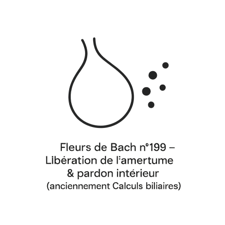 Fleurs de Bach n°199 – Libération de l’amertume & pardon intérieur (anciennement « Calculs biliaires »)