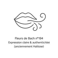 Fleurs de Bach n°194 – Expression claire & authenticité (anciennement « Halitose »)