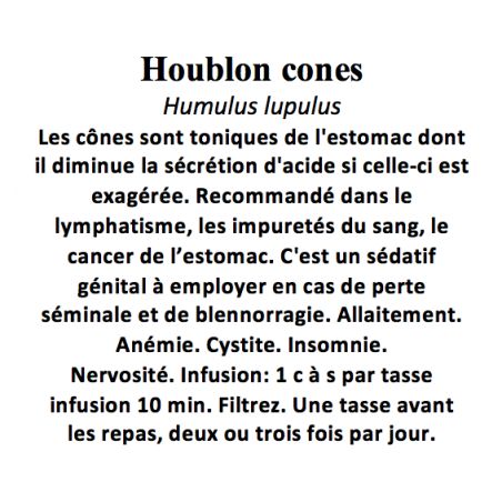 HOUBLON CONES 100GR