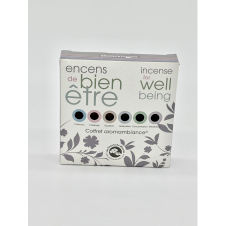 Encens de bien être coffret