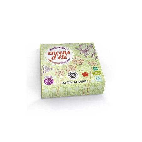 Encens d'été Spirales + porte spirales