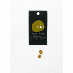 Boucles d'oreilles perle Mookaiete   NIA