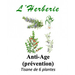 Anti-âge (prévention) Tisane de 6 plantes 100g